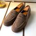 J. Crew Shoes | J. Crew Men’s Tan Suede Penny Loafers Men’s Size 8.5 | Color: Cream/Tan | Size: 8.5