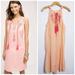 Anthropologie Swim | Anthropologie Mermaid Swim Cover Up Dress Womens Embroidered Tassel Beach Size M | Color: Orange | Size: M