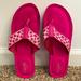 Coach Shoes | Coach Pink Jessalyn Flip Flops | Color: Pink | Size: 6.5