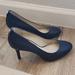 Michael Kors Shoes | Michael Kors Mid Pump Size 6 | Color: Blue | Size: 6