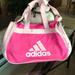 Adidas Bags | Adidas Hot Pink Gym Bag Weekend Bag, Good Condition | Color: Pink | Size: Os