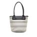 Burberry Bags | Burberry Check Handbag Tote Bag Beige Black Canvas Leather Women's | Color: Cream | Size: Os