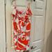 Lilly Pulitzer Dresses | Lilly Pulitzer “Booze Cruise” Silk Dress Size M | Color: Blue/Orange | Size: M