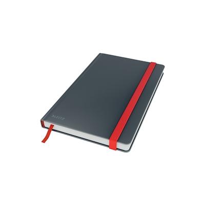 LEITZ Notizbuch Cosy, A5, liniert, grau, Gummibandverschluss, 80 Blatt, Soft-Touch-Oberfläche, FSC®-zertifiziert Image