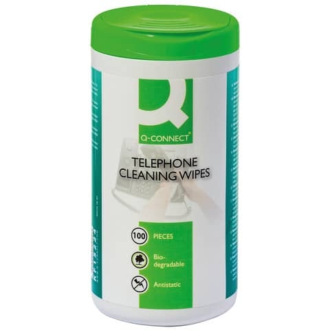Reinigungstuch 100ST Telefon weiß Image