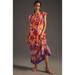 Anthropologie Dresses | Anthropologie The Cassandra Maxi Dress In Assorted Size Small | Color: Orange/Pink | Size: Small