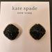 Kate Spade Jewelry | Kate Spade Black And Gold Earrings Nwt | Color: Black/Gold | Size: Os