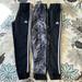 Adidas Bottoms | Adidas Stripe Track Pants Joggers Set Of 3 Medium 10/12 | Color: Black/Gray | Size: Mb