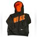 Nike Shirts & Tops | Baby Nike Therma-Fit Full-Zip Hoodie | Color: Gray/Orange | Size: 12mb