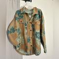 Free People Jackets & Coats | Free People Ruby Jacket Tan Combo Nwt | Color: Green/Tan | Size: S