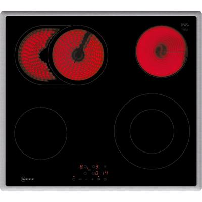 NEFF Elektro-Kochfeld "T16SBN1L0", schwarz, B:58,3cm H:4,8cm T:51,3cm, Kochfelder, mit einfacher Touch Control Bedienung