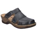 Clog JOSEF SEIBEL "Catalonia 84" Gr. 42, blau (dunkelblau) Damen Schuhe Pantoletten