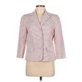 Old Navy Blazer Jacket: Pink Checkered/Gingham Jackets & Outerwear - Women's Size Medium