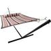 Hammock with Stand Spreader Bars and Detachable Pillow