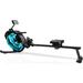 Water Rowing Machine Rower for Home Use with LCD Monitor