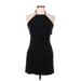 Urban Outfitters Cocktail Dress - Mini: Black Solid Dresses - Women's Size 6
