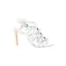 Karen Millen Heels: White Shoes - Women's Size 39