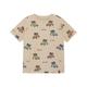 Minymo - T-Shirt Holiday Car In Beige, Gr.134