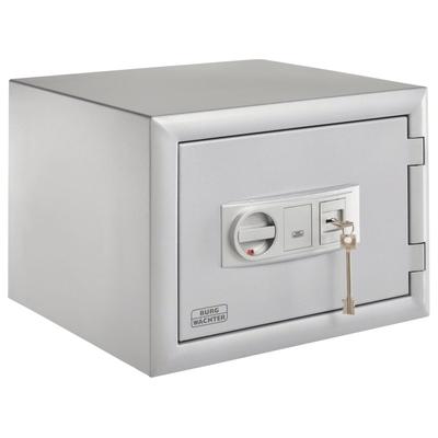 Wertschutzschrank BURG WÄCHTER "Diplomat MTD 740 K", grau (hellgrau), B:50cm H:38cm L:46,2cm, Stahl, Tresore, BxLxH: 50x46,2x38 cm Image