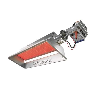 Schwank EC-0075-NG ecoSchwank 48 1/2" Ceiling Mount Indoor Gas Infrared Heater - 65, 000 BTU, Natural Gas, Silver, Gas Type: NG