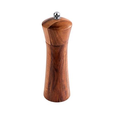 Libbey APS40417 6 3/4"H Pepper Mill - German Beachwood, Brown