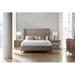 Caracole Classic Continuum Solid Wood & Standard Bed Upholstered/Polyester in Brown/Gray | King | Wayfair CLA-422-123