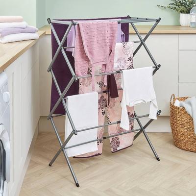 3 tier airer H104 xW40-70 xD34cm