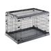 Midwest Homes For Pets Collapsible Pet Crate, Metal in Gray | 28.9 H x 30.3 W x 42.1 D in | Wayfair 73189101US1