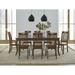 Progressive Furniture Inc. Old Town Dining Set Wood in Brown | 30 H x 40 W x 59 D in | Wayfair D530-10/61/61/61/61