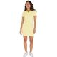 Tommy Hilfiger Damen 1985 Slim Pique Polo Dress SS WW0WW37853 Polokleider, Gelb (Yellow Tulip), XS