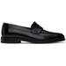 Black Leather Montego Loafers