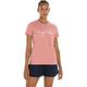 Tommy Hilfiger Damen T-Shirt Kurzarm Rundhalsausschnitt, Rosa (Teaberry Blossom), L