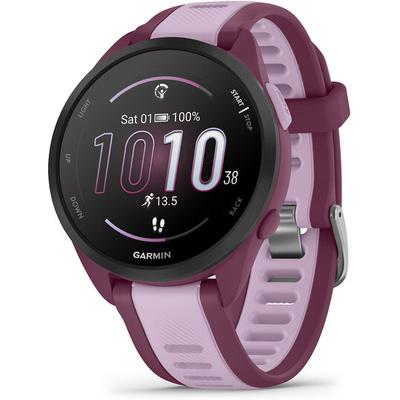 Garmin Forerunner 165 Music, Berry with Berry/Lilac Band GPS, WiFi
