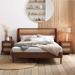 Bay Isle Home™ Amaryss Queen Platform 3 Piece Bedroom Set Upholstered/Metal in Brown | 41.3 H x 64.6 W x 82.6 D in | Wayfair