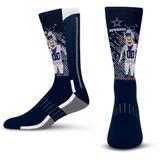 Youth For Bare Feet Dallas Cowboys Mascot Scoreboard Crew Socks