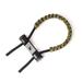 YEAHOO Archery Bow Wrist Sling Strap Braided Adjustable Compound Bow Target Hunting(Forest camouflage)