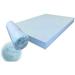 Pet Dog Bed Blue Cooling Gel Infused High Density Solid Memory Foam Pad (37X27x4 Inches)