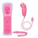 For Nintendo Wii & Wii U Remote Controller Built in Motion Plus /Nunchuck W/Case