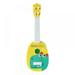 Mini Guitar Ukulele Toy for Kids 4 Strings Keep Tones Can Play Not Electronic Ukulele Children Musical Instruments Educational Toys for Beginner - Dinosaur Yellow