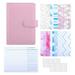 A6 PU Binder Budget Set Cash Envelope System Budgeting Cash Envelopes Expense Budget Sheet Labels for B