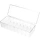 1 Set Business Card Storage Box Gaming Cards Box Clear Cards Case Acrylic Cards Box