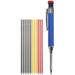 Woodworking Pencil Marker for Drafting Construction Tools Carpenter Pencils with Refills Metal Mechanical