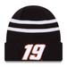 Men's New Era Black/White Martin Truex Jr Cuffed Knit Hat