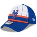 Men's New Era White York Mets 2024 Batting Practice 39THIRTY Flex Hat