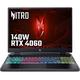 ACER Nitro 16 16" Gaming Laptop - AMD Ryzen™ 7, RTX 4060, 1 TB SSD, Black