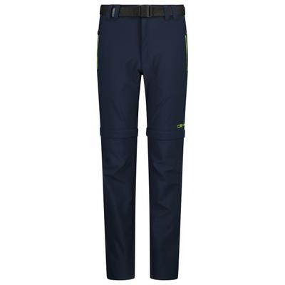 CMP - Boy's Zip Off Pant with Belt - Zip-Off-Hose Gr 98 blau