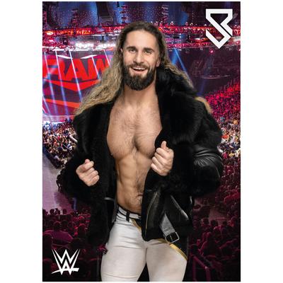WWE Seth Rollins Crowd Poster – ungerahmt A3 Image