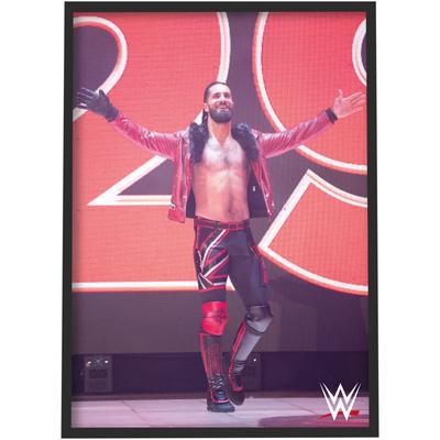WWE Seth Rollins Entrance Poster - Gerahmt A3 Image