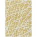 Addison Rugs Chantille ACN501 Gold 8 x 10 Indoor Outdoor Area Rug Easy Clean Machine Washable Non Shedding Bedroom Living Room Dining Room Kitchen Patio Rug