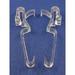 Douglas Plastic Valance Clip For Horizontal Wood And Faux Wood Blinds (6)